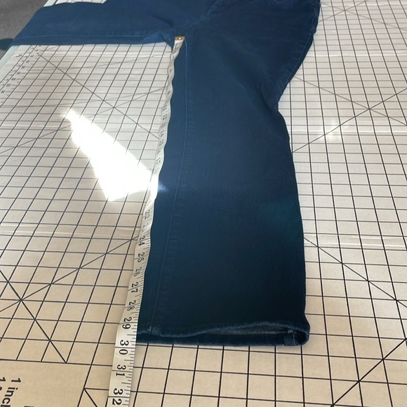 Nydj dark wash jeans, size 14, Sheri slim fit, no holes or distressing - Picture 7 of 9
